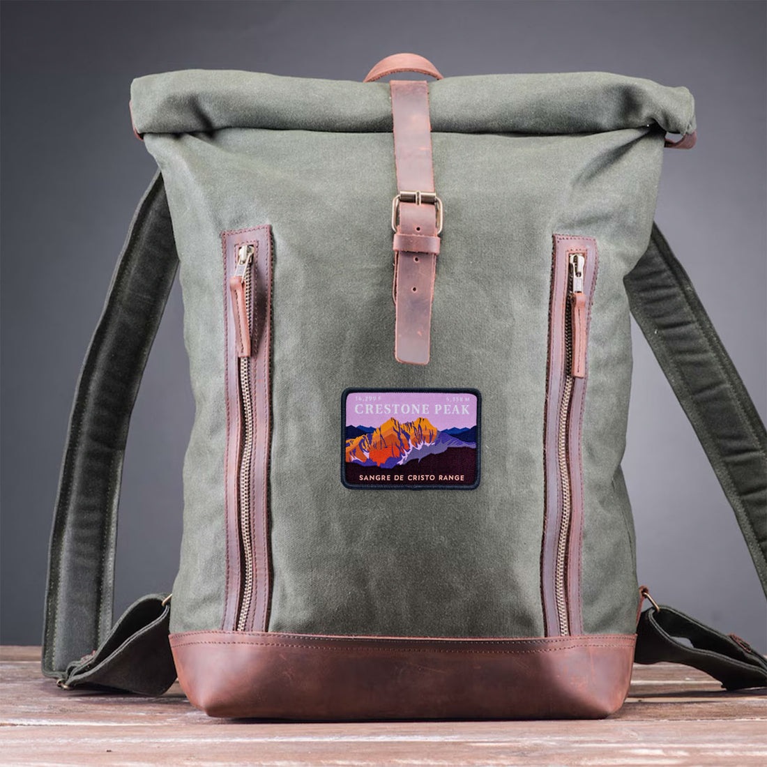 Crestone Peak Colorado 14er Patch
