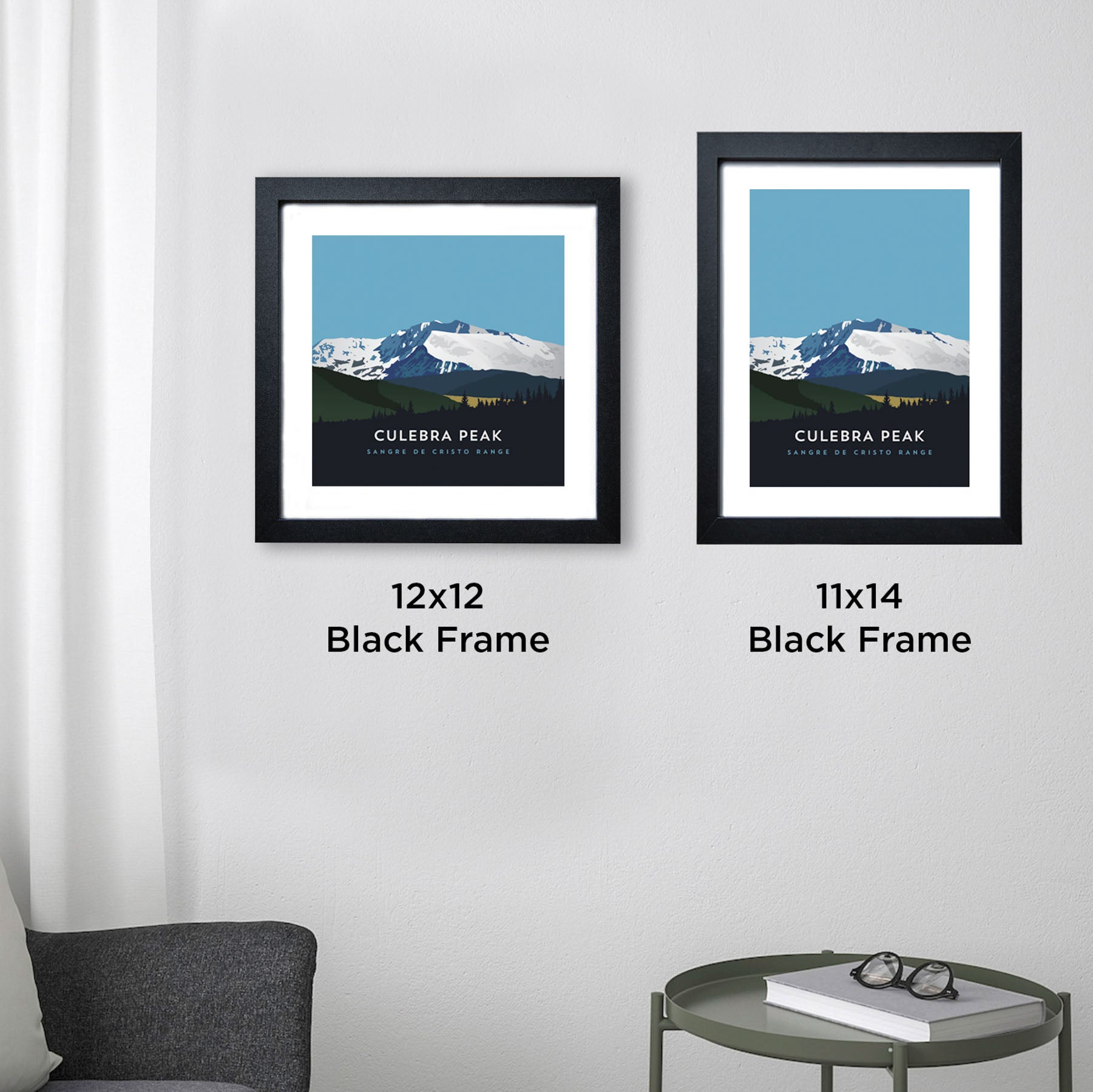 Culebra Peak Colorado 14er Framed Poster