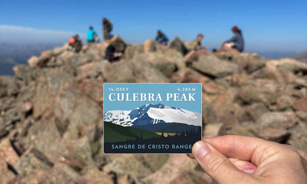 Culebra Peak Colorado 14er Sticker