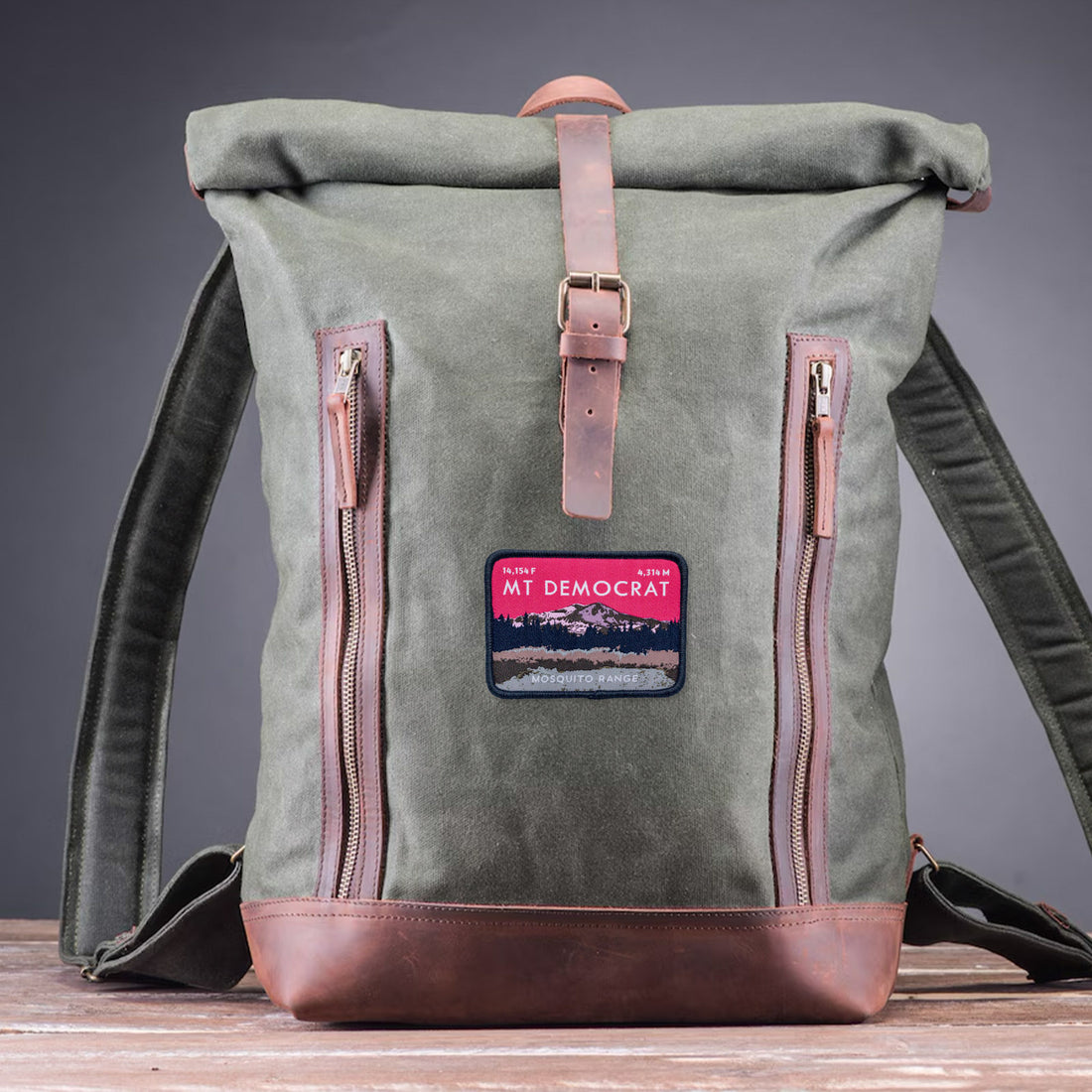 Mount Democrat Colorado 14er Patch