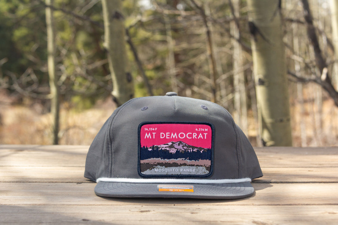 Mount Democrat Colorado 14er Rope Hat