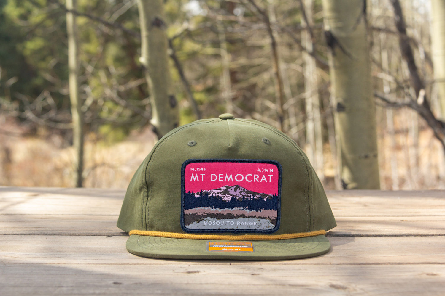 Mount Democrat Colorado 14er Rope Hat