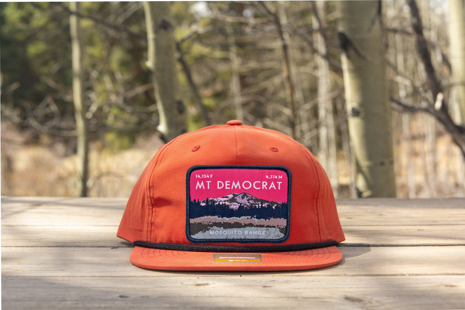 Mount Democrat Colorado 14er Rope Hat