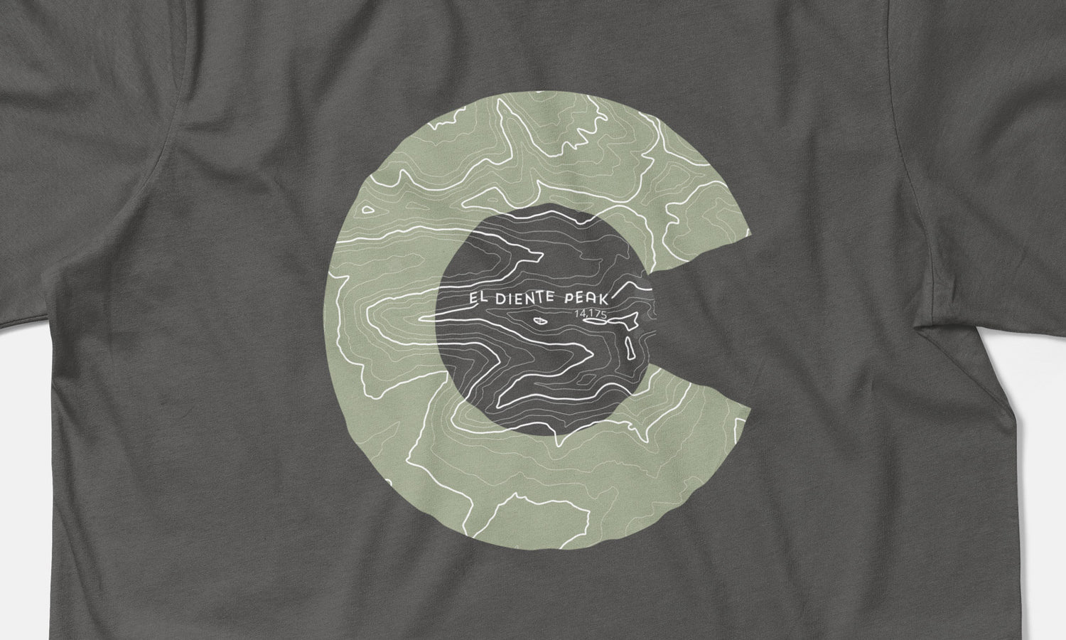 El Diente Peak Topo 14er Shirt