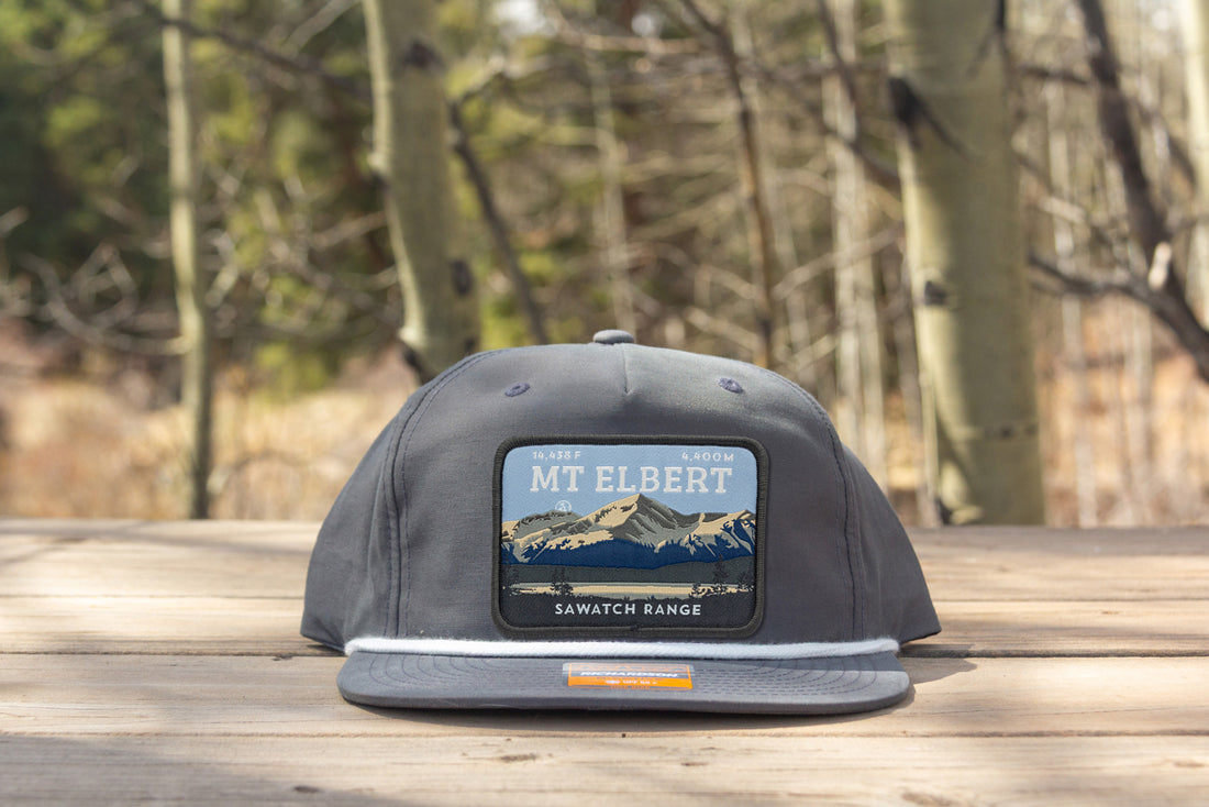 Mount Elbert Colorado 14er Rope Hat