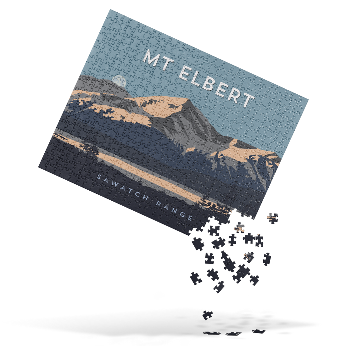 Mount Elbert Colorado 14er Mountain Jigsaw Puzzle