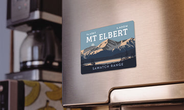 Mount Elbert Colorado 14er Magnet