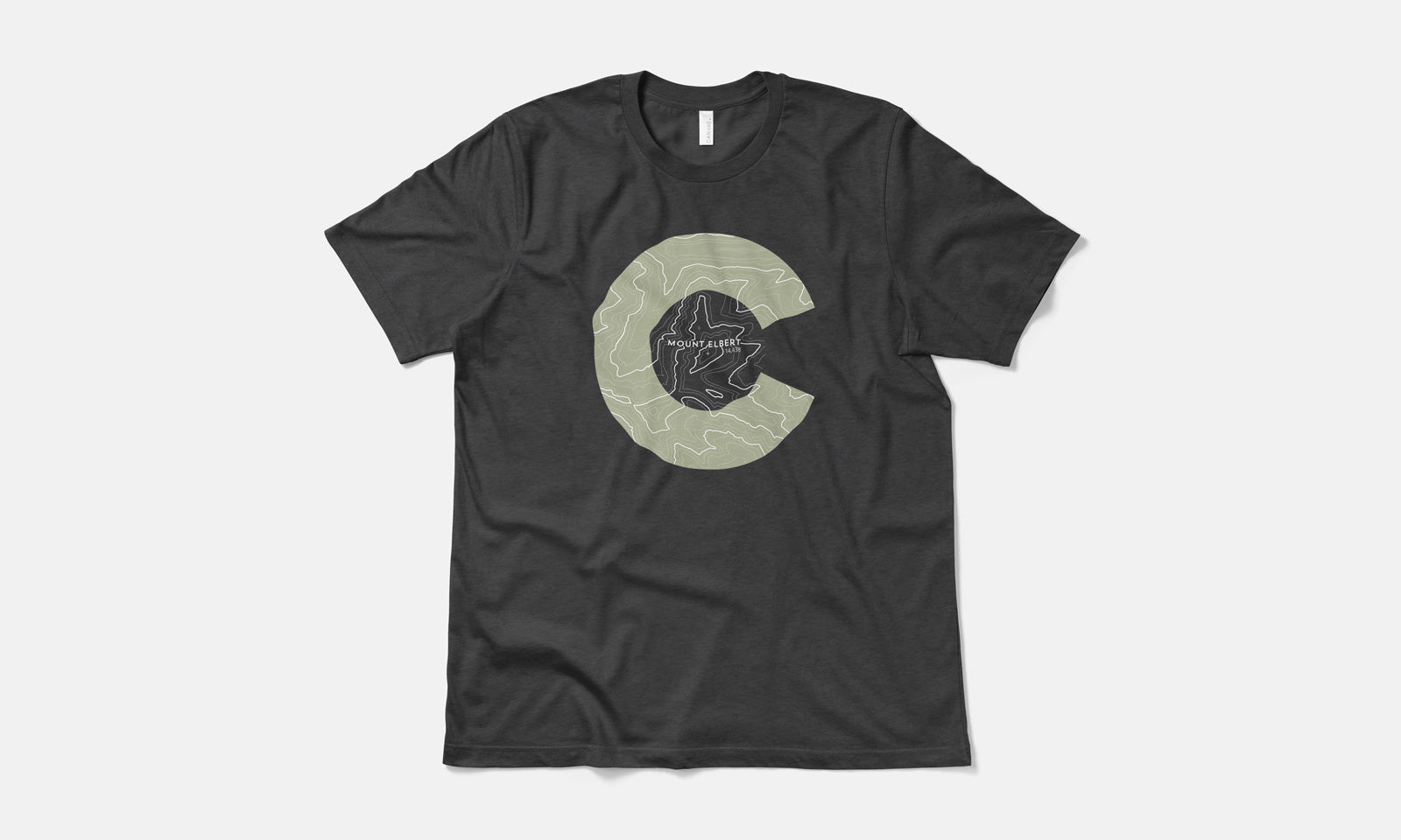 Mount Elbert Topo 14er Shirt