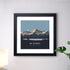 Mount Elbert Print with Black Frame