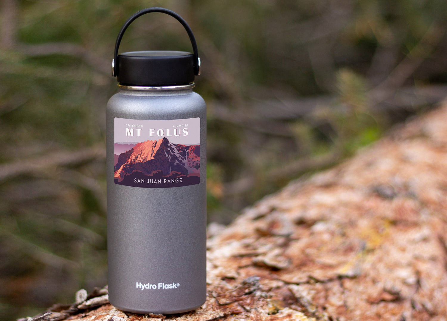 Mount Eolus Colorado 14er Sticker