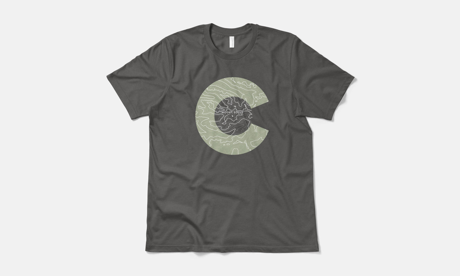 Mount Eolus Topo 14er Shirt