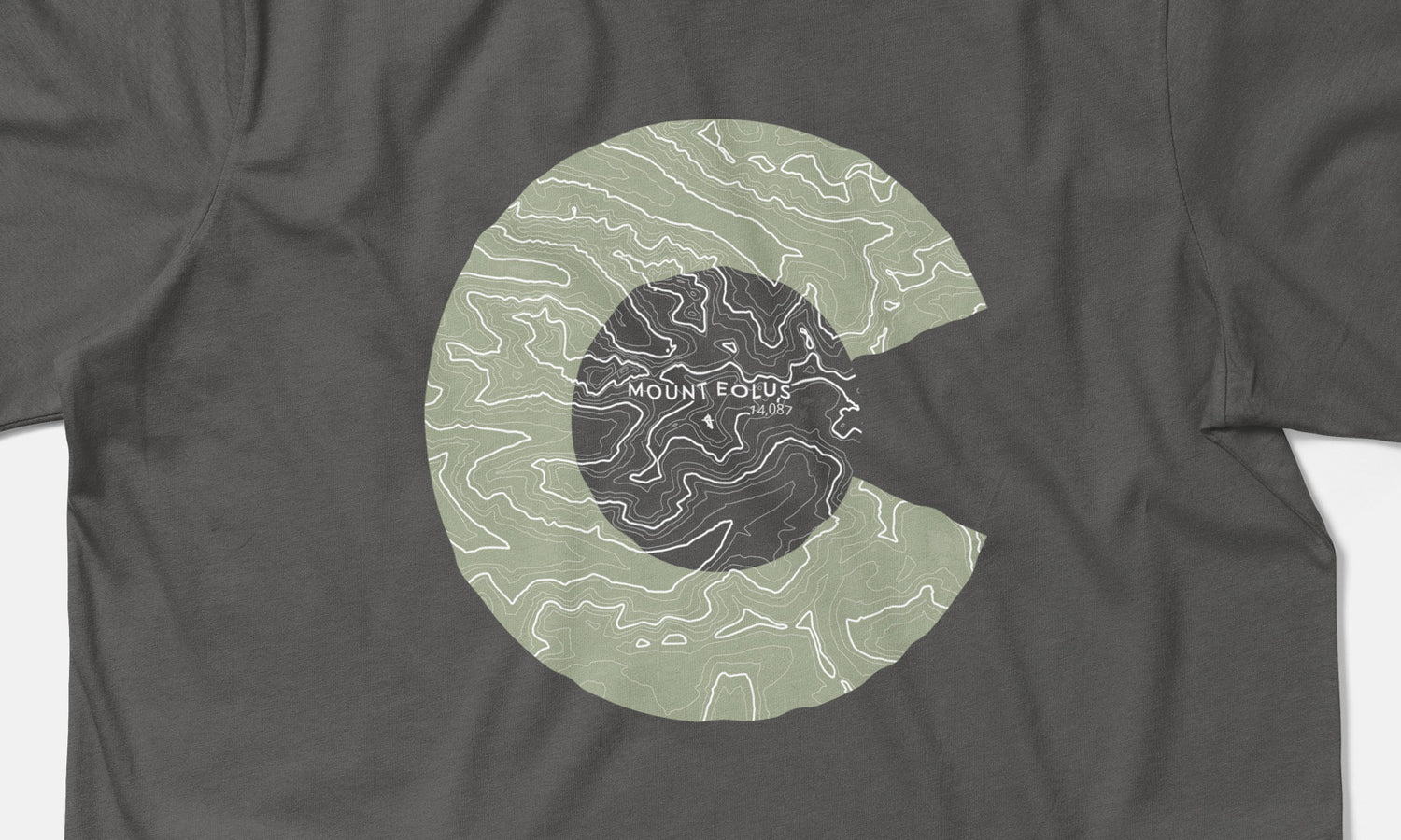 Mount Eolus Topo 14er Shirt