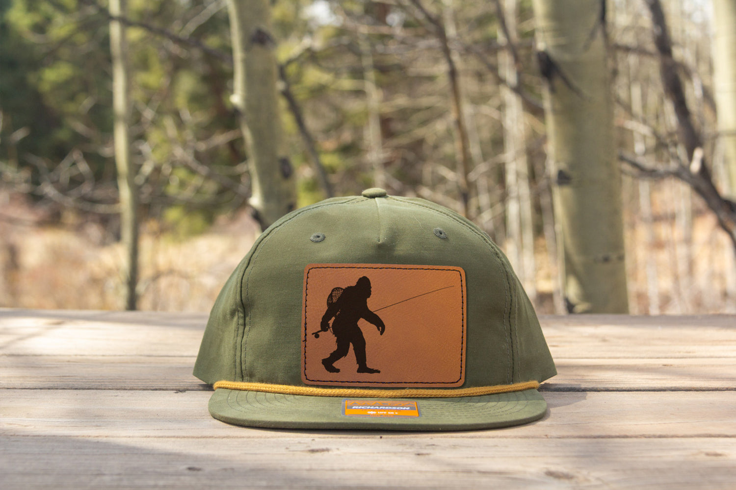Sasquatch Fly Fishing Rope Hat