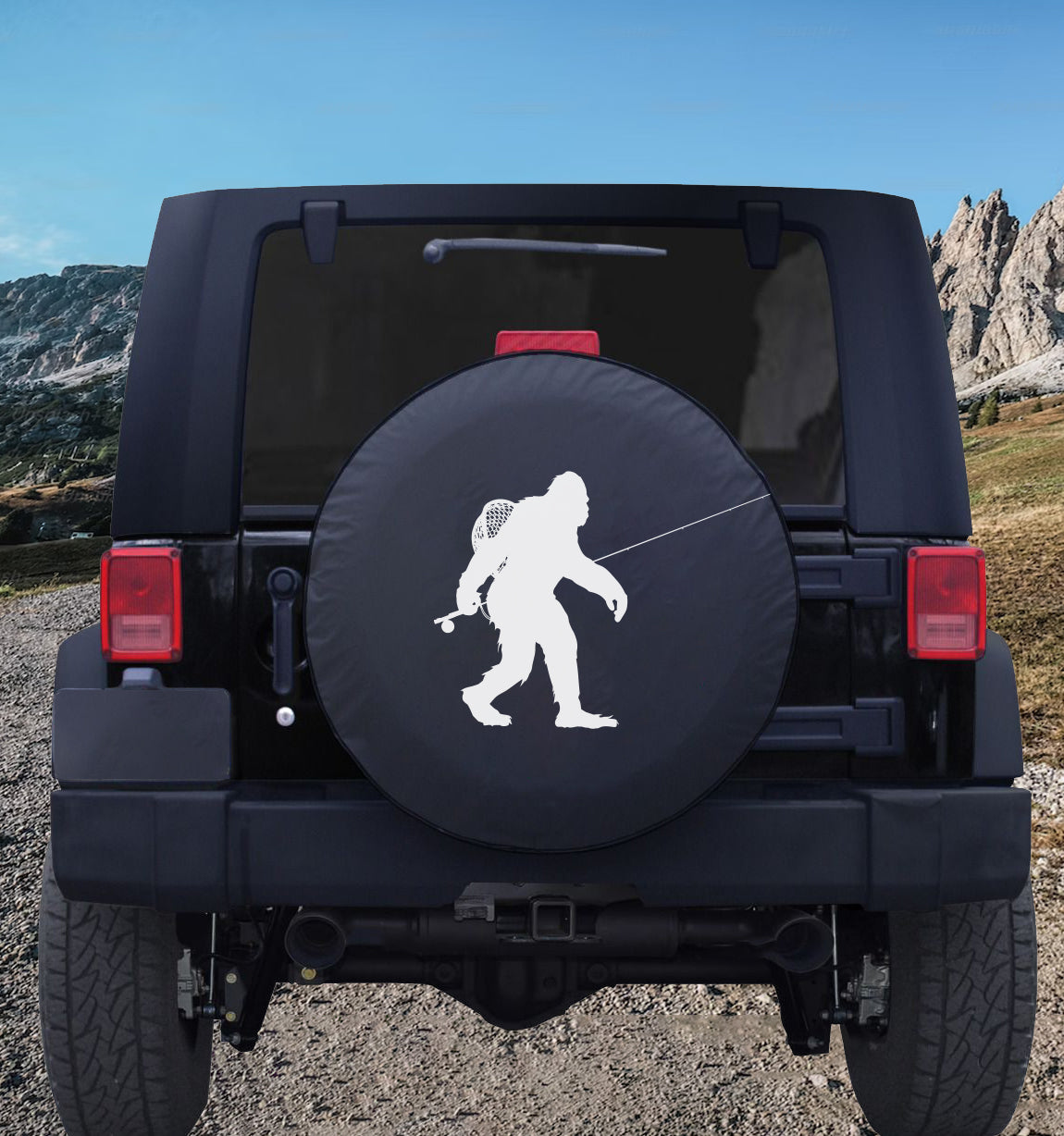 Sasquatch Fly Fishing Spare Tire Cover