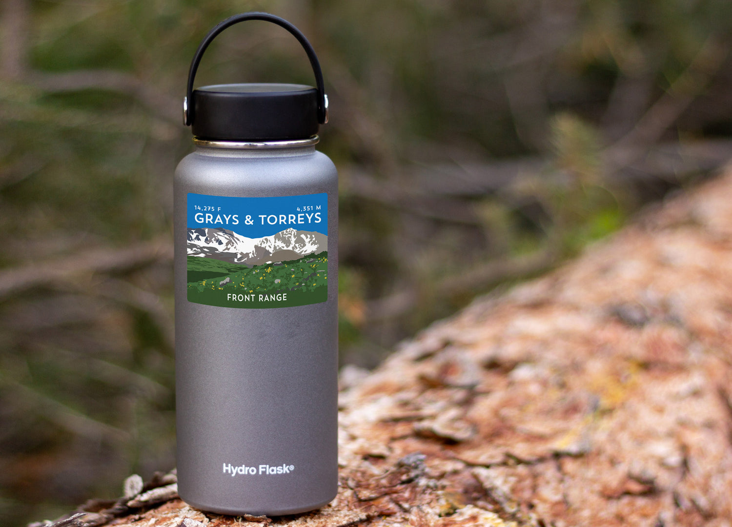 Grays &amp; Torreys Colorado 14er Sticker