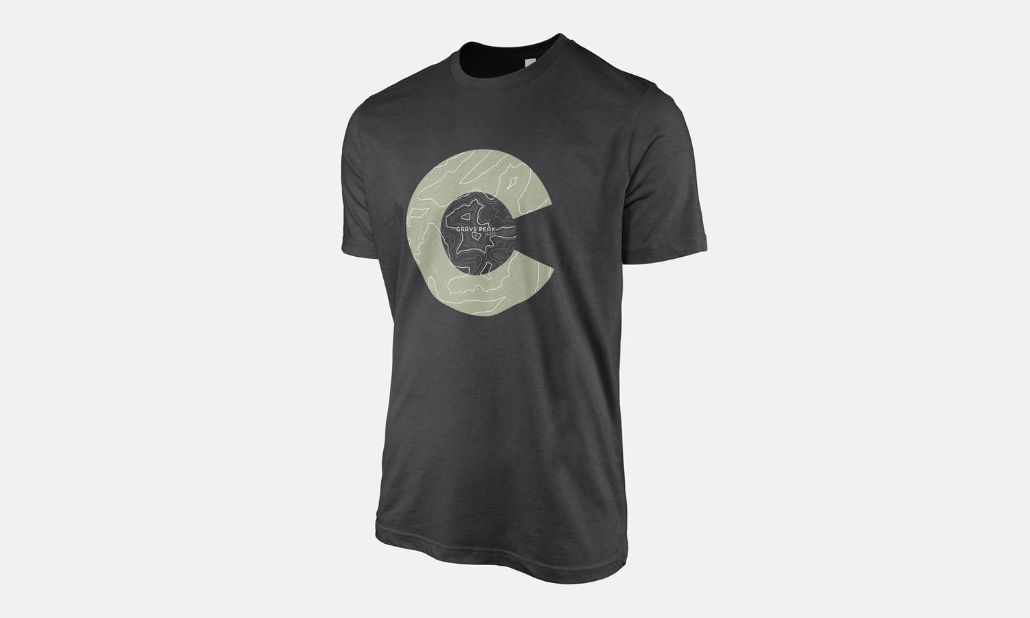 Grays Peak Topo 14er Shirt