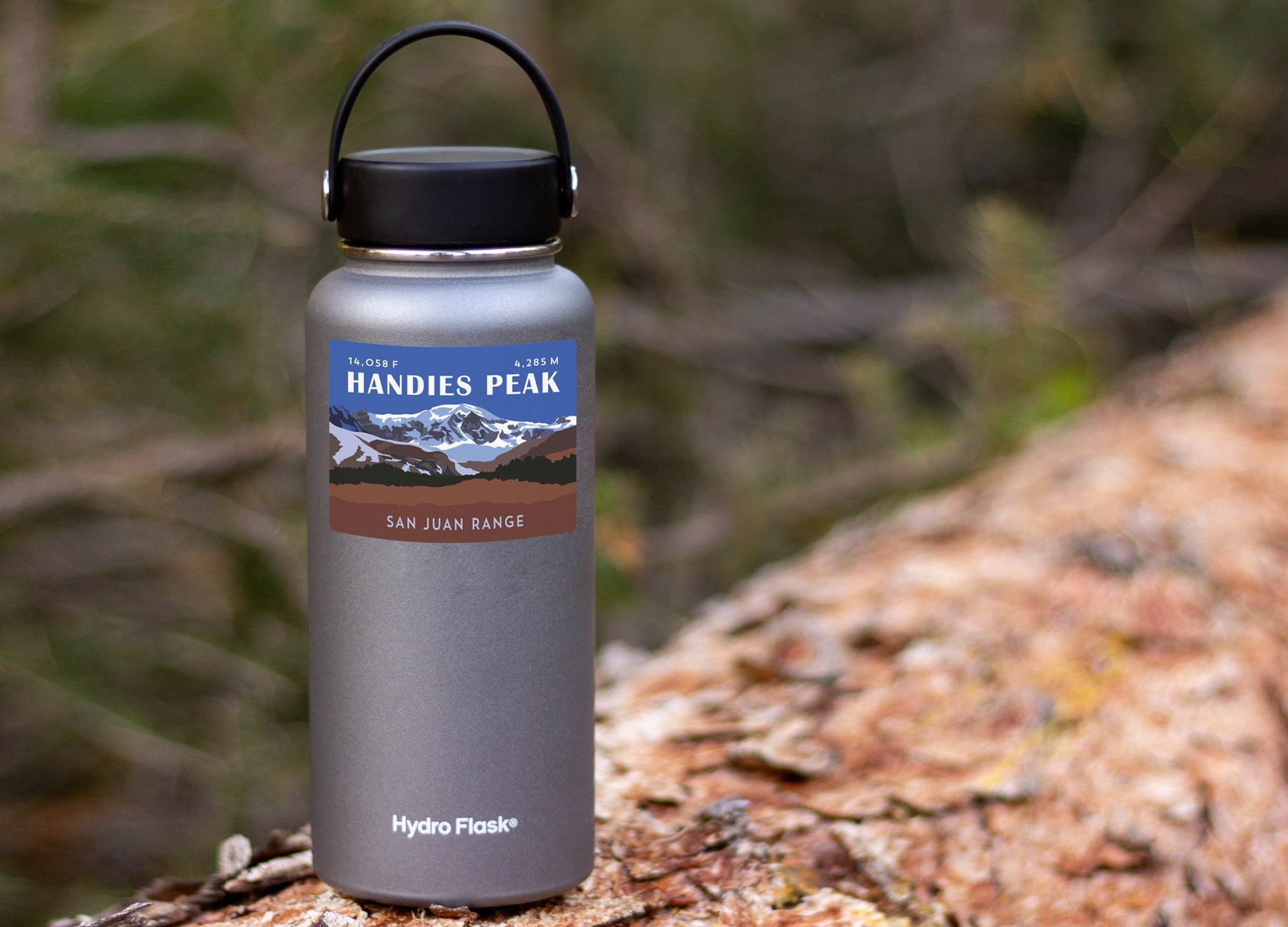 Handies Peak Colorado 14er Sticker