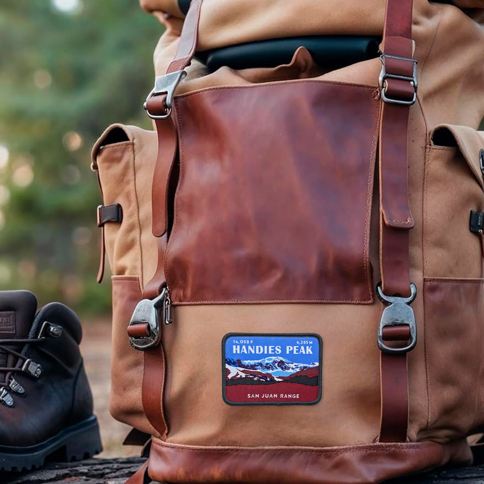 Handies Peak Colorado 14er Patch