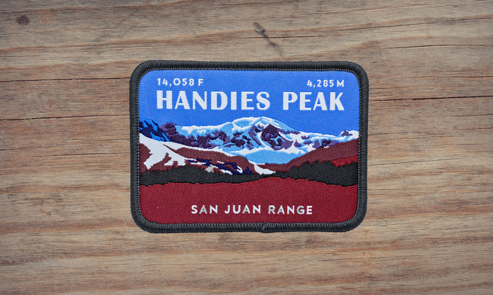 Handies Peak Colorado 14er Patch