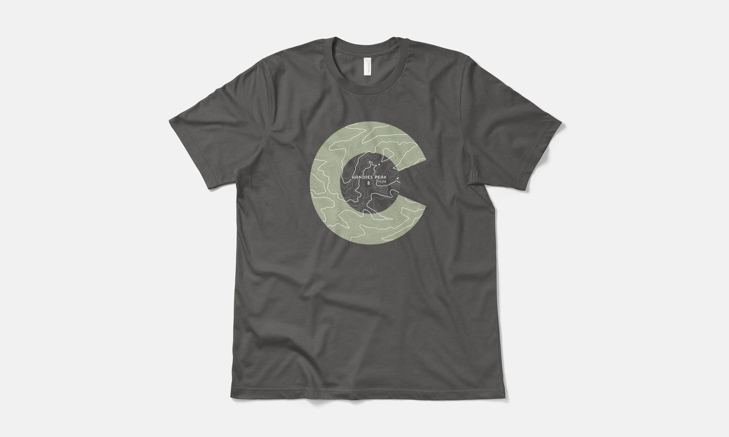 Handies Peak Topo 14er Shirt