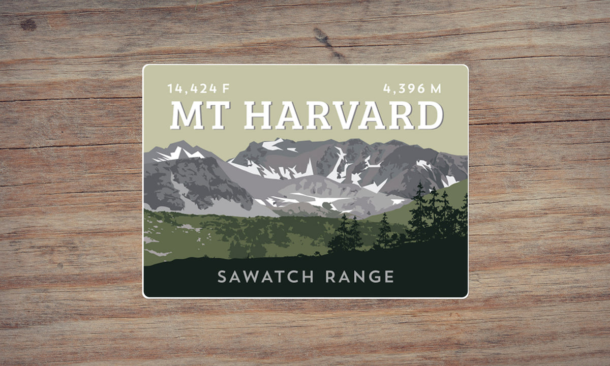 Colorado 14er Sticker Pack (The Complete Collection)