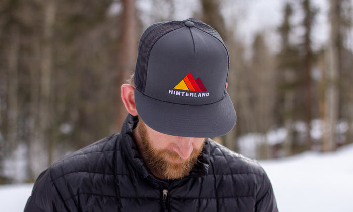 Hinterland Mountain Logo Trucker Hat