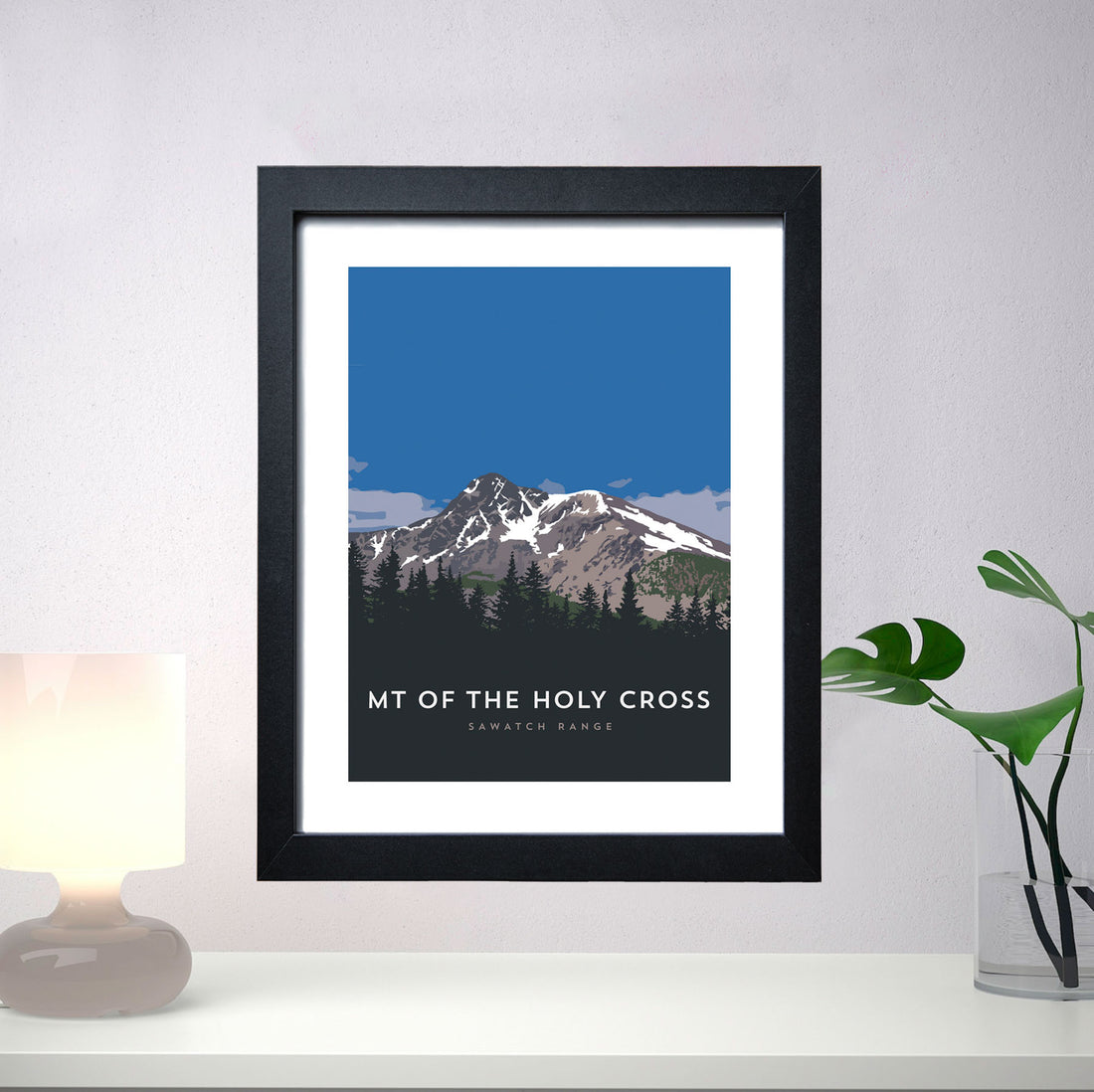 Mount of the Holy Cross Colorado 14er Print