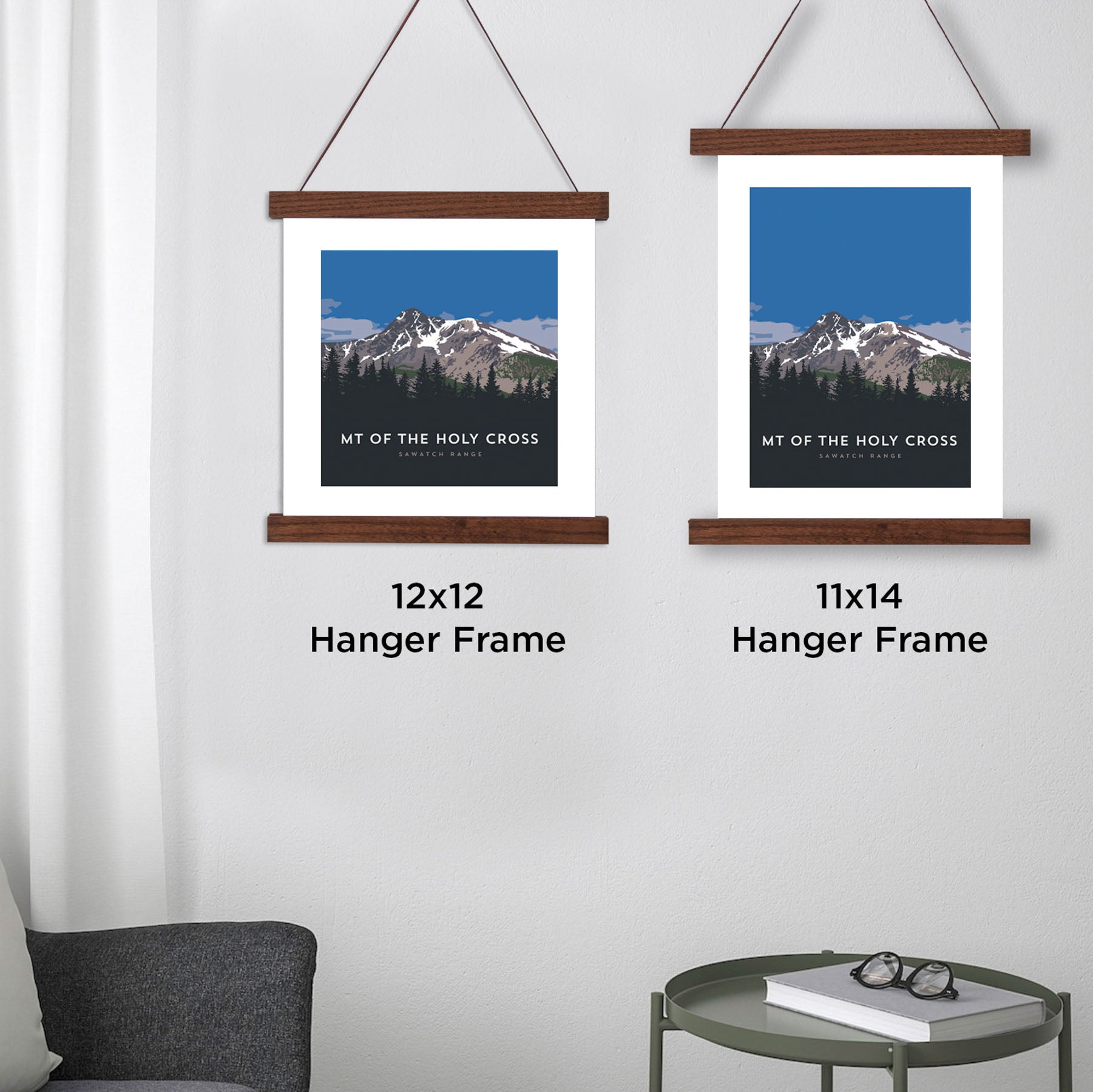 Mount of the Holy Cross Colorado 14er Hanger Frame Poster