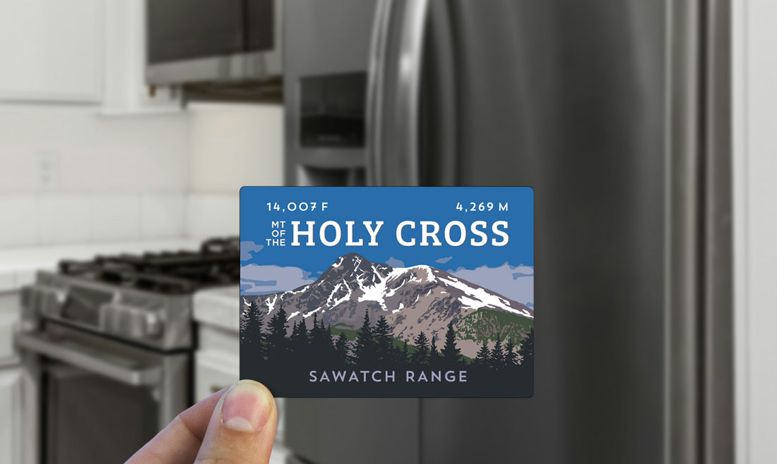 Mount of the Holy Cross Colorado 14er Magnet
