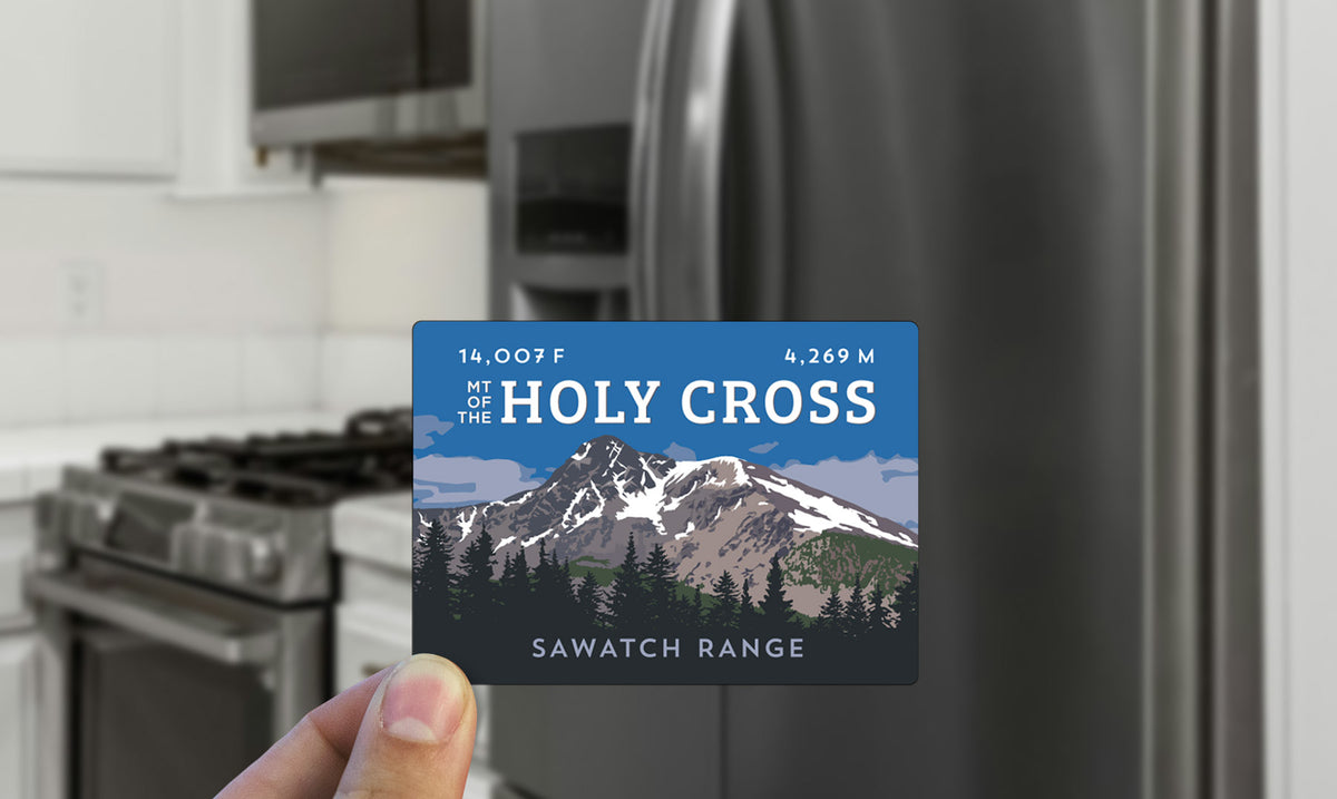 Mount of the Holy Cross Colorado 14er Magnet