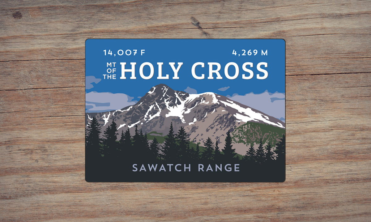 Mount of the Holy Cross Colorado 14er Magnet