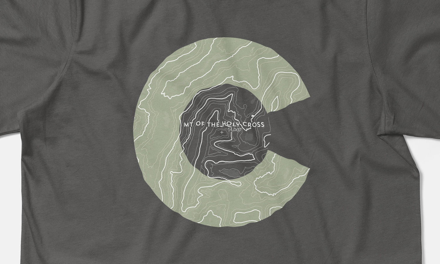 Mount of the Holy Cross Topo 14er Shirt