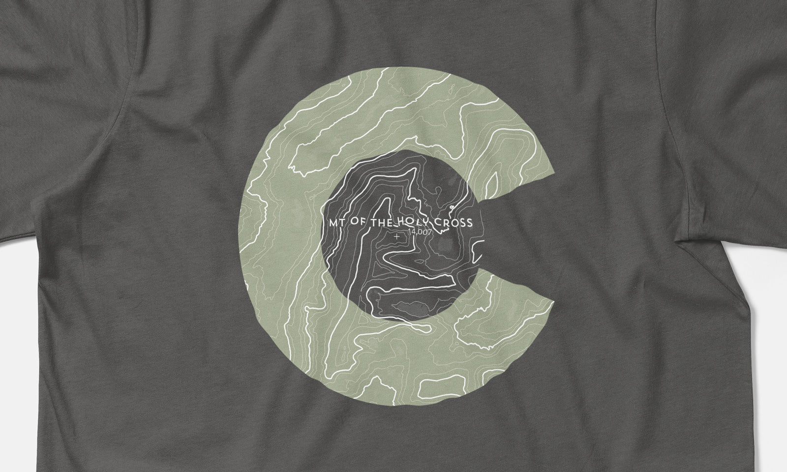 Mount of the Holy Cross Topo 14er Shirt