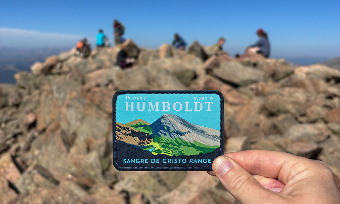 Humbolt Peak Colorado 14er Patch