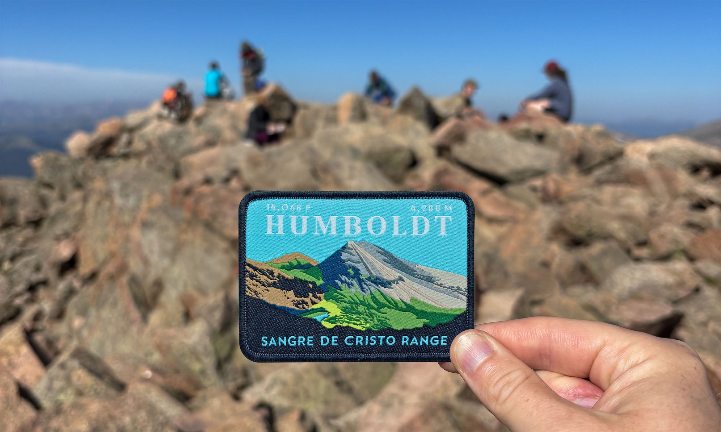 Humbolt Peak Colorado 14er Patch