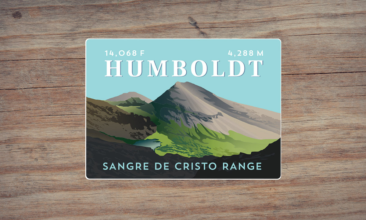 Colorado 14er Sticker Pack (The Complete Collection)