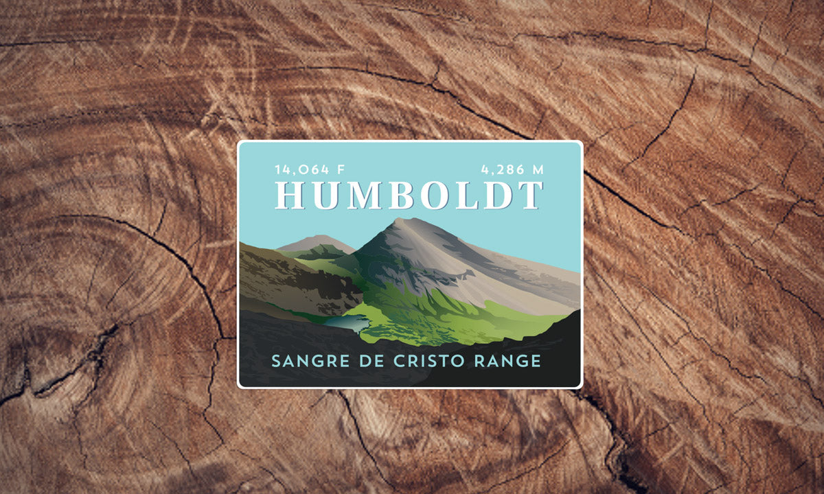 Humboldt Peak Colorado 14er Sticker