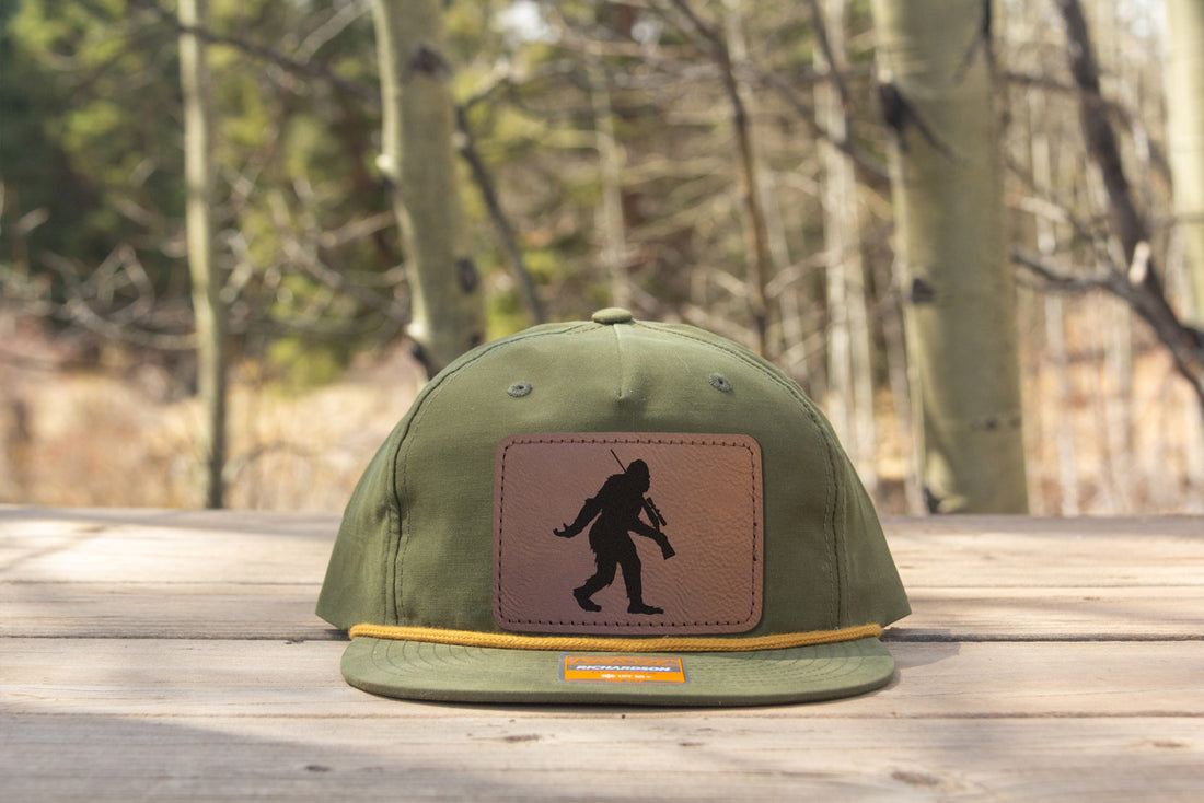 Sasquatch Rifle Hunting Rope Hat