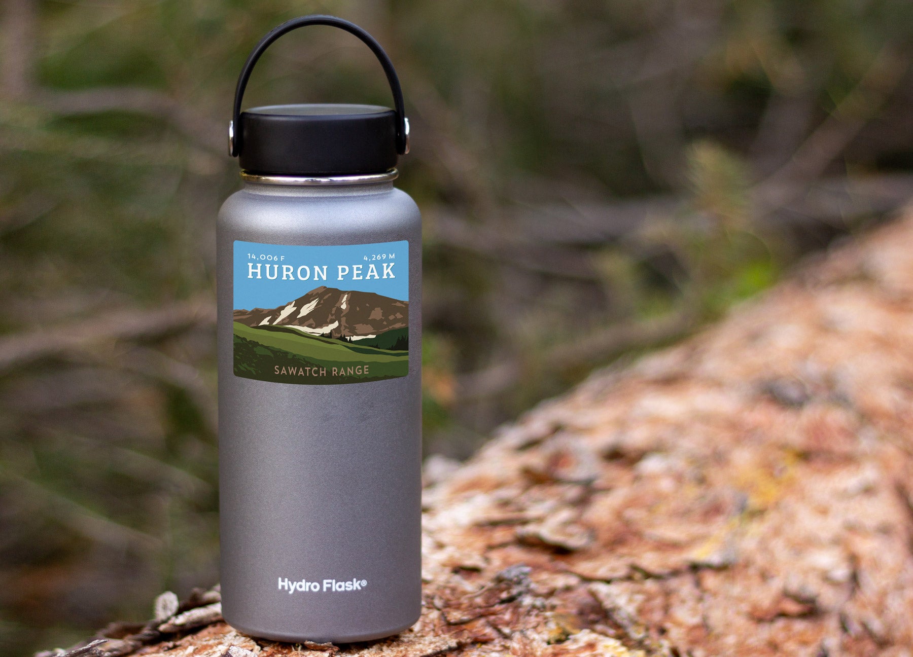 Huron Peak Colorado 14er Sticker
