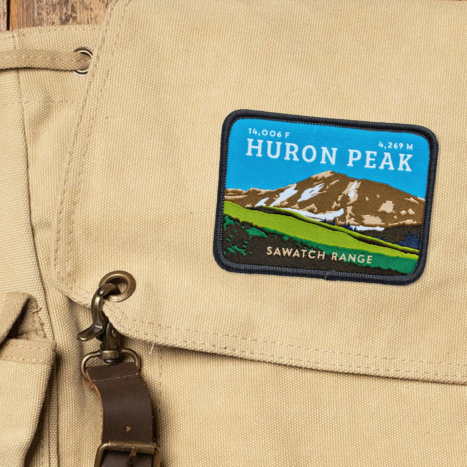 Huron Peak Colorado 14er Patch