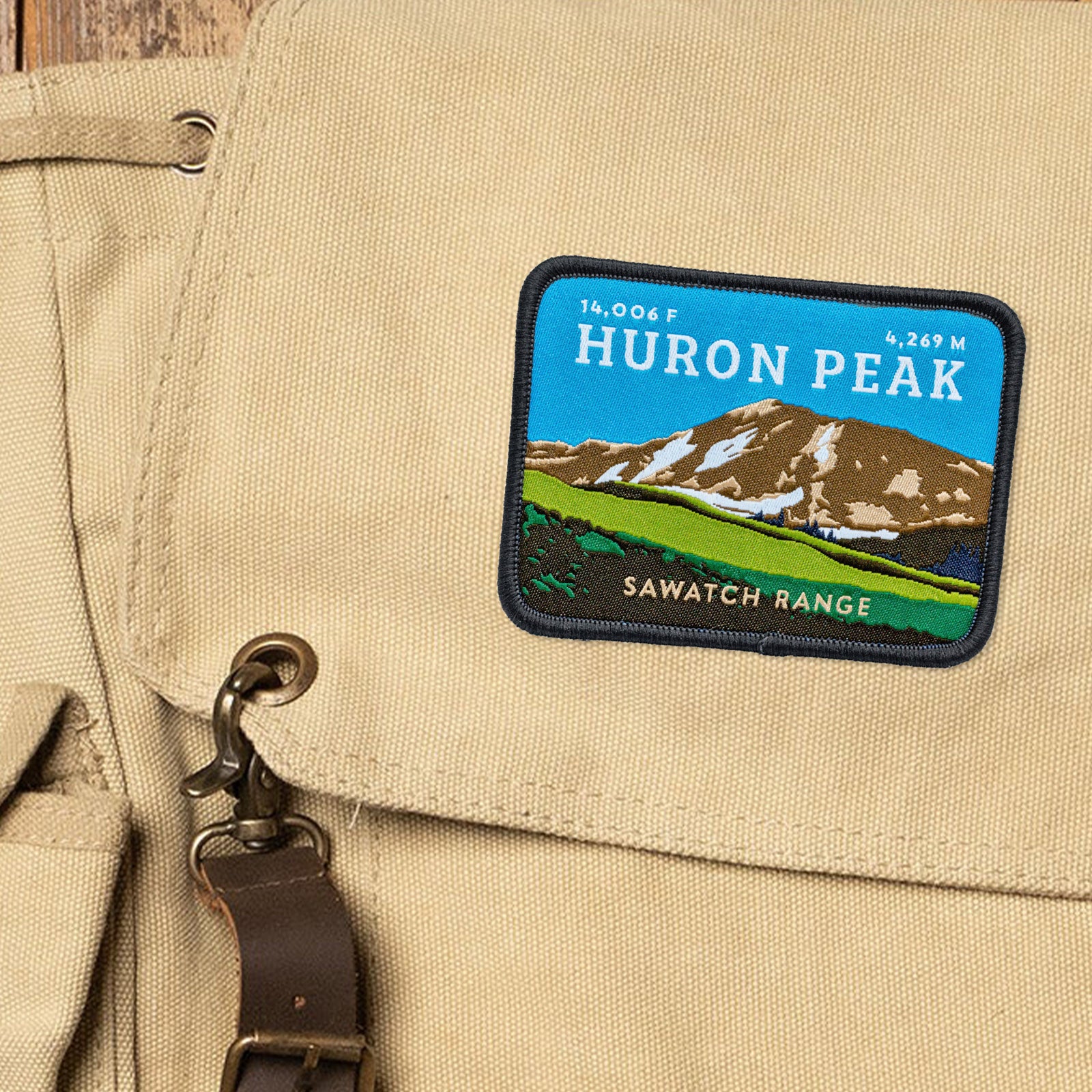 Huron Peak Colorado 14er Patch
