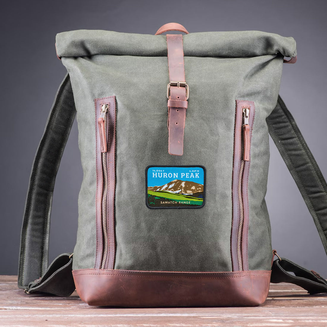 Huron Peak Colorado 14er Patch