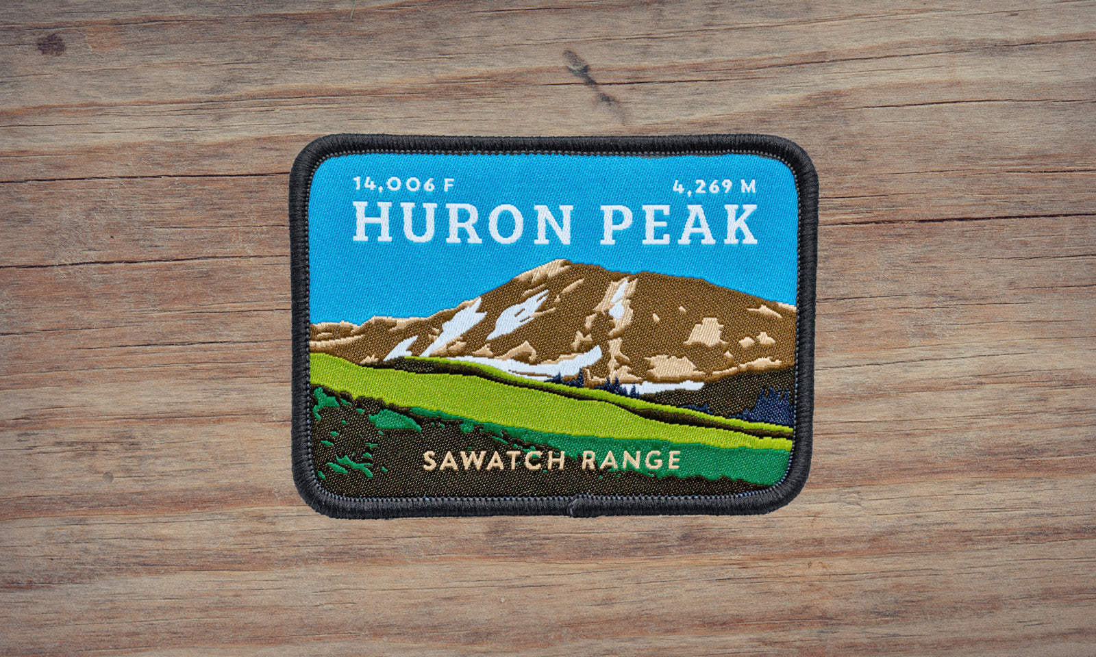 Huron Peak Colorado 14er Patch
