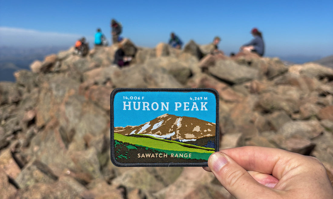 Huron Peak Colorado 14er Patch