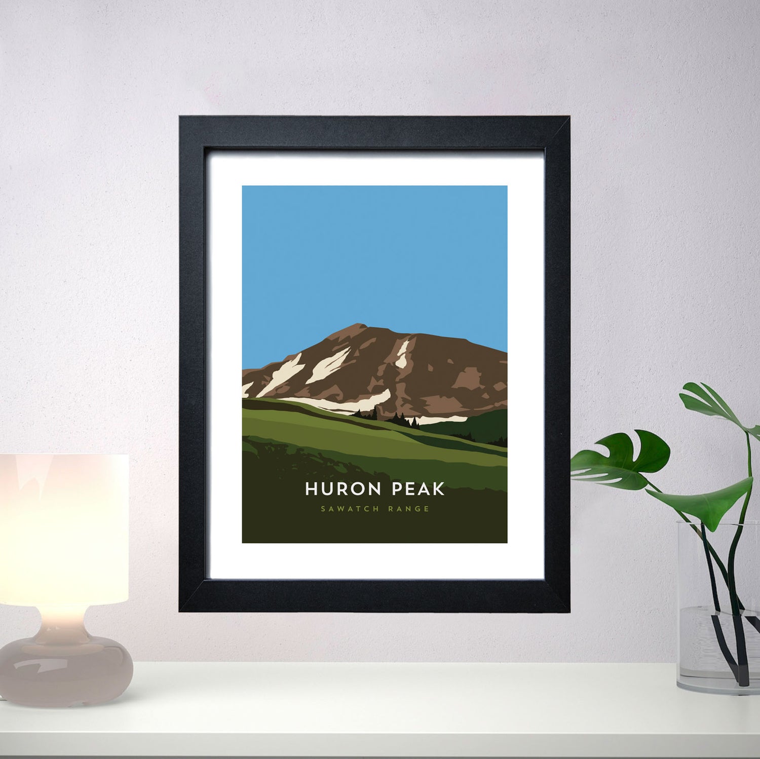 Huron Peak Colorado 14er Print