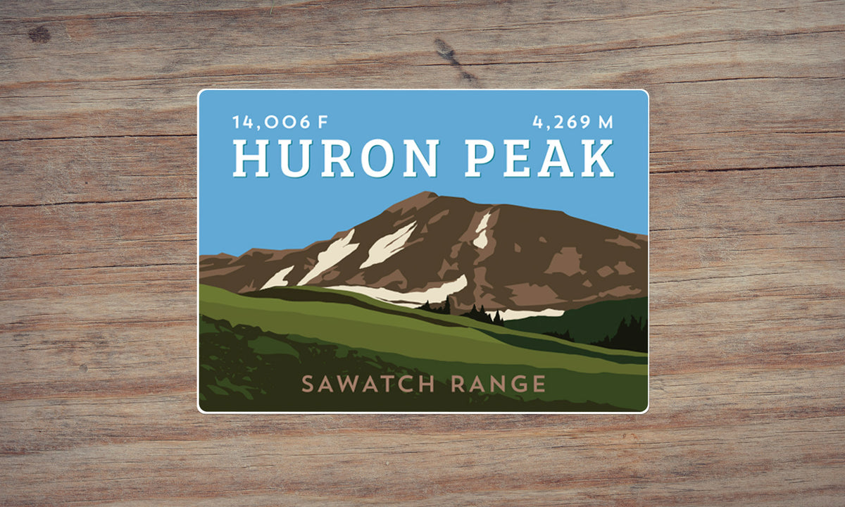 Colorado 14er Sticker Pack (The Complete Collection)