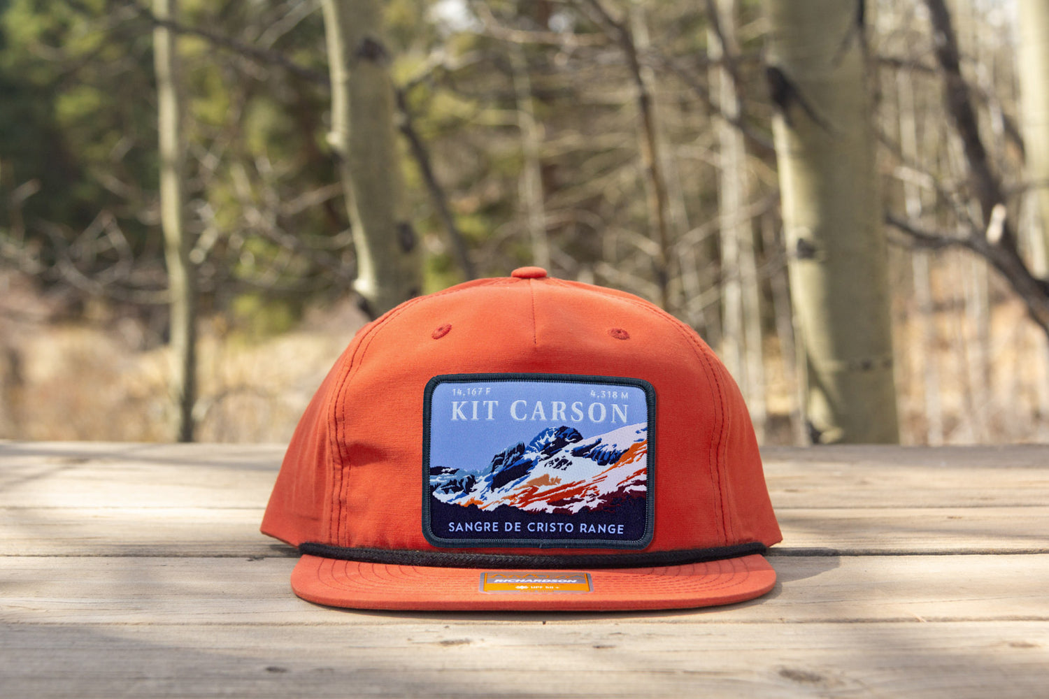 Kit Carson Peak Colorado 14er Rope Hat