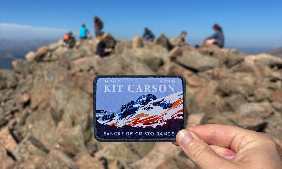 Kit Carson Peak Colorado 14er Patch
