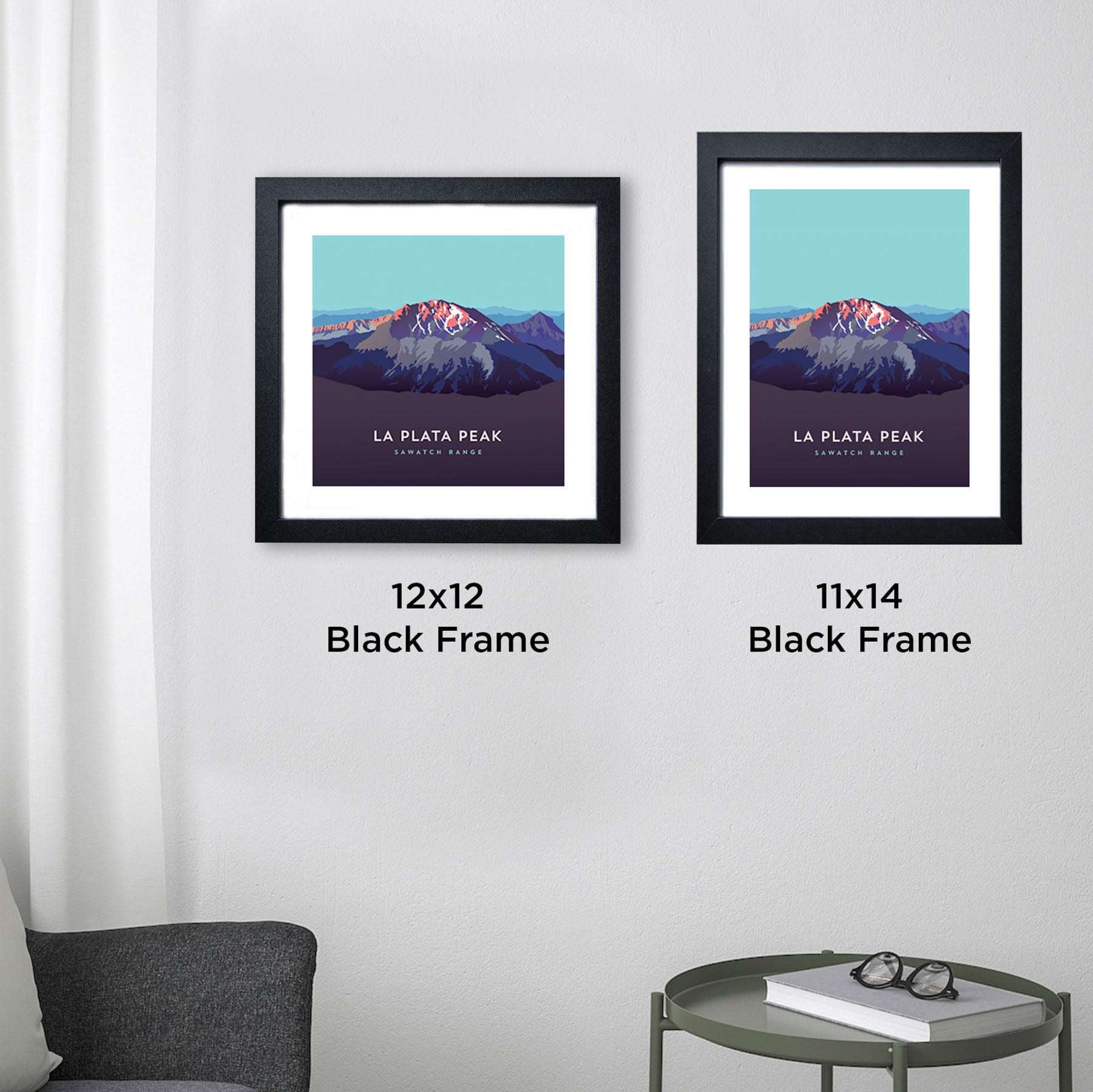 La Plata Peak Colorado 14er Framed Poster