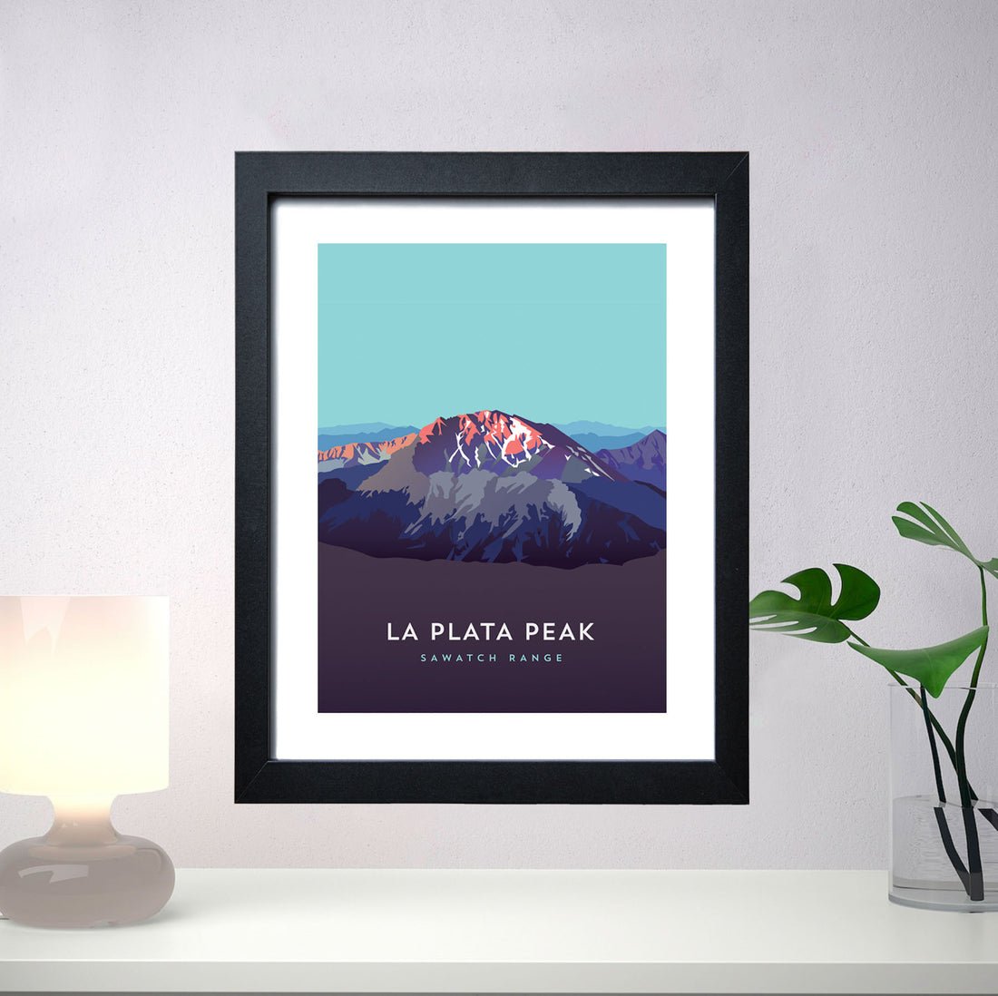 La Plata Peak Colorado 14er Art Print